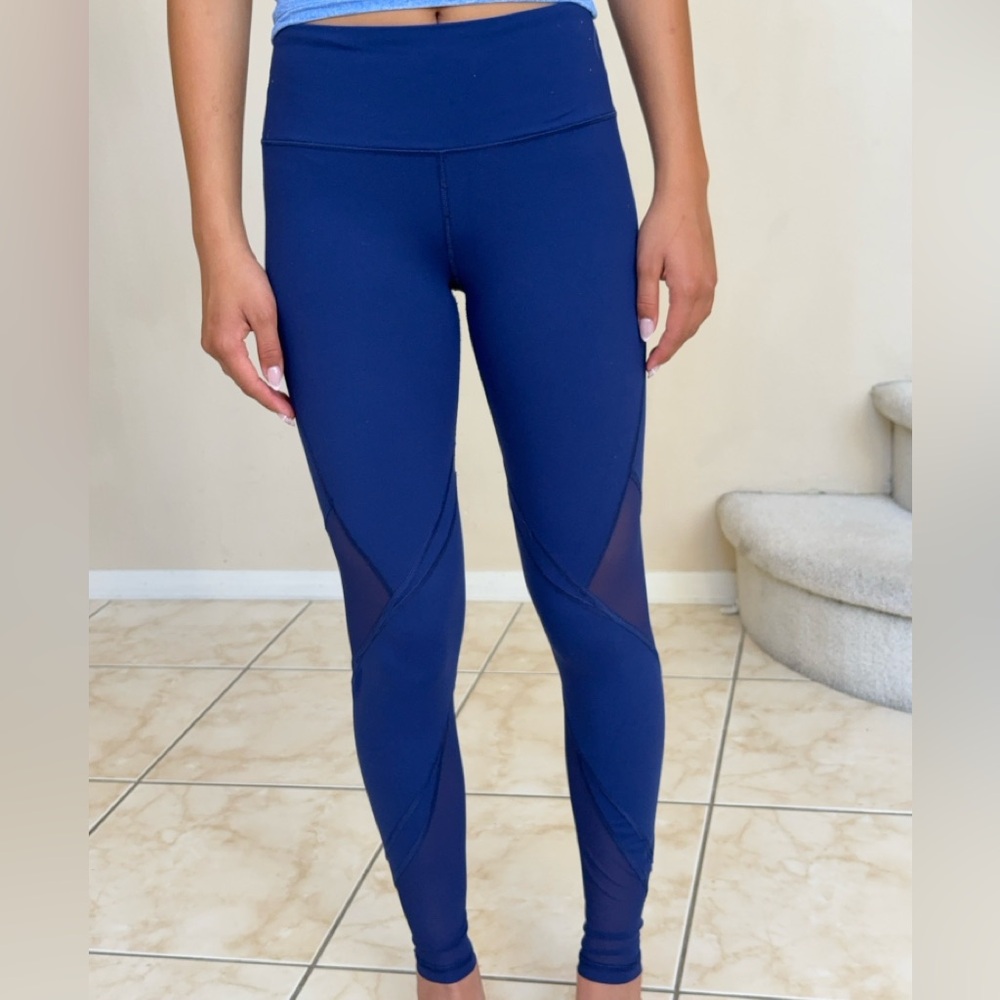 Victoria's Secret Blue and Pink VSX Sport Leggings